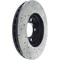 Centric Parts Sport Drilled/Slotted Brake Rotor, 127.61051R 127.61051R - alternate 5